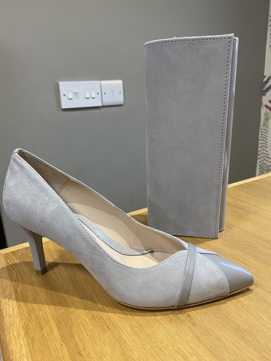Emis Grey Suede Shoe - MJ Shoes